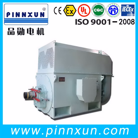 Трехфазный асинхронный двигатель с короткозамкнутым ротором и контактным кольцом, электродвигатель мощностью 550 кВт