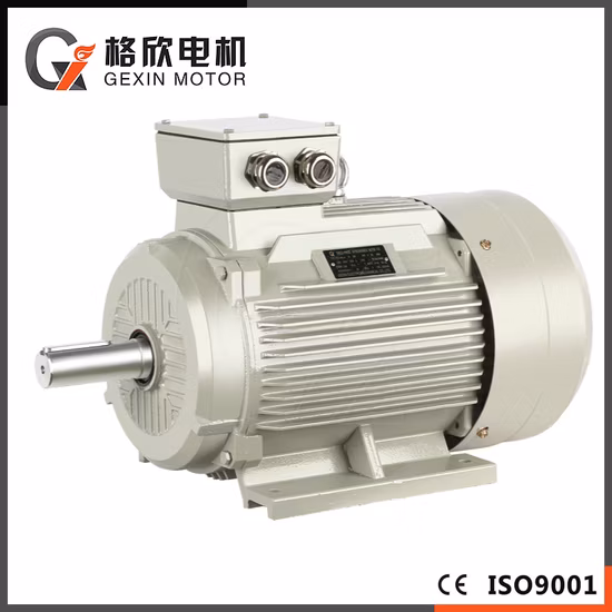 Промышленный электрический/электрический асинхронный двигатель с премиальной эффективностью IE3 и сертификатом CE.